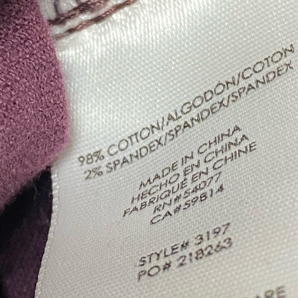 Cabi 3197 Skinny Cords Corduroy Pants Sz 2 - Picture 6 of 8